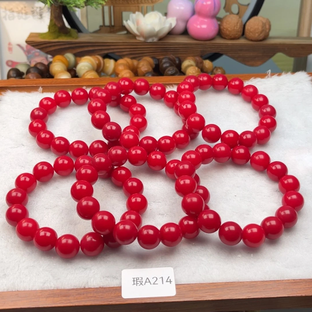 菩提根/象牙果手串14mm瑕圆珠随机一串a214