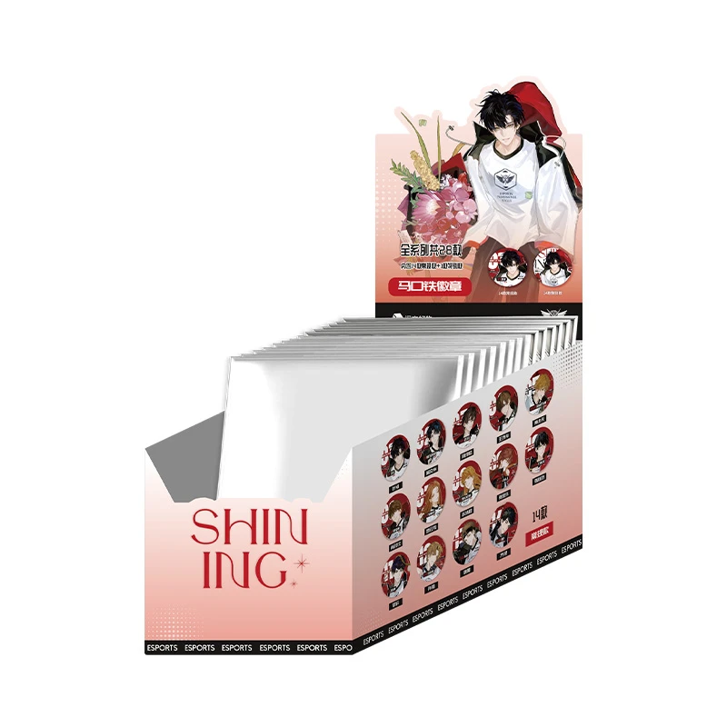 【PK】阅文好物《全职高手》“SHINING”系列吧唧镭射票立牌盲盒叶修