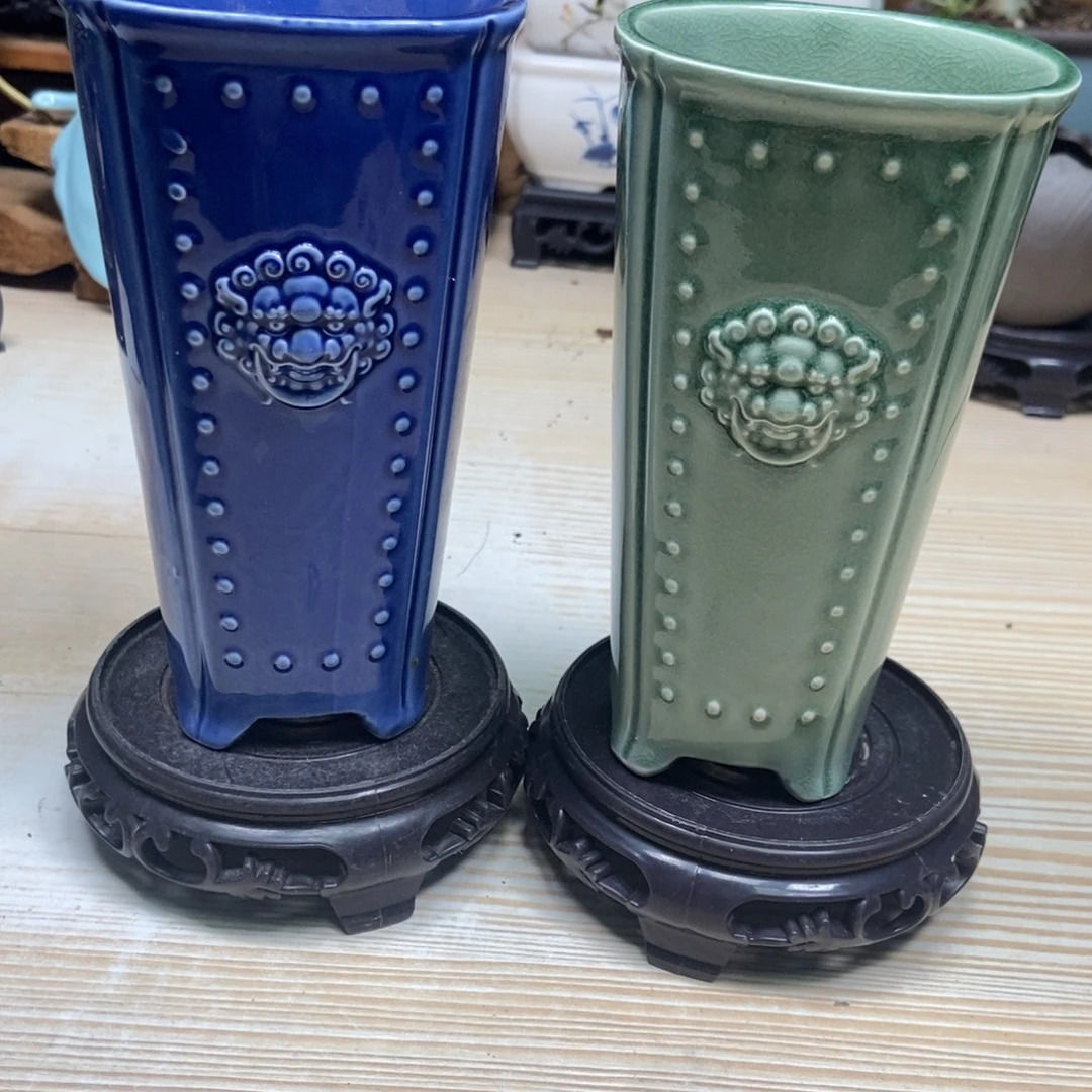 瓷片陶瓷花盆陶瓷艺术