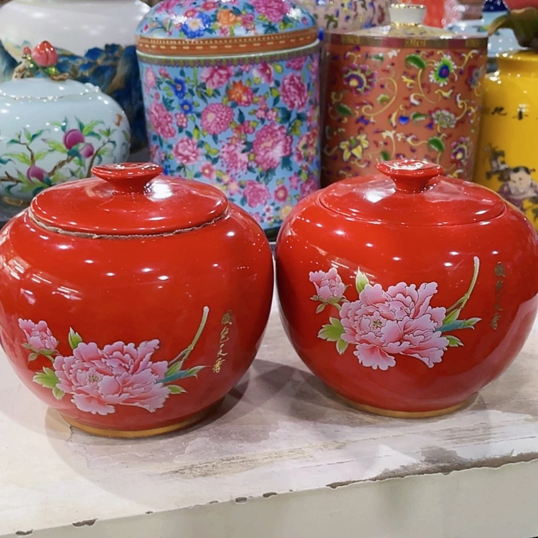 【闪购商品】罐陶瓷茶叶罐密封罐