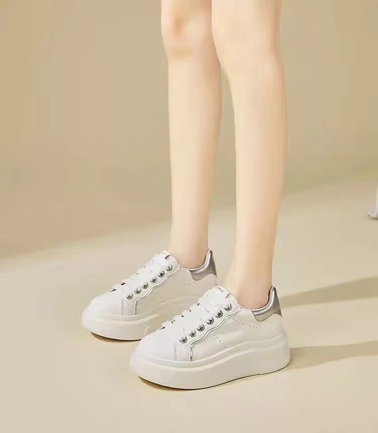 1357-1新款小白鞋休闲鞋潮款老爹鞋百搭运动鞋网红麦昆鞋女鞋