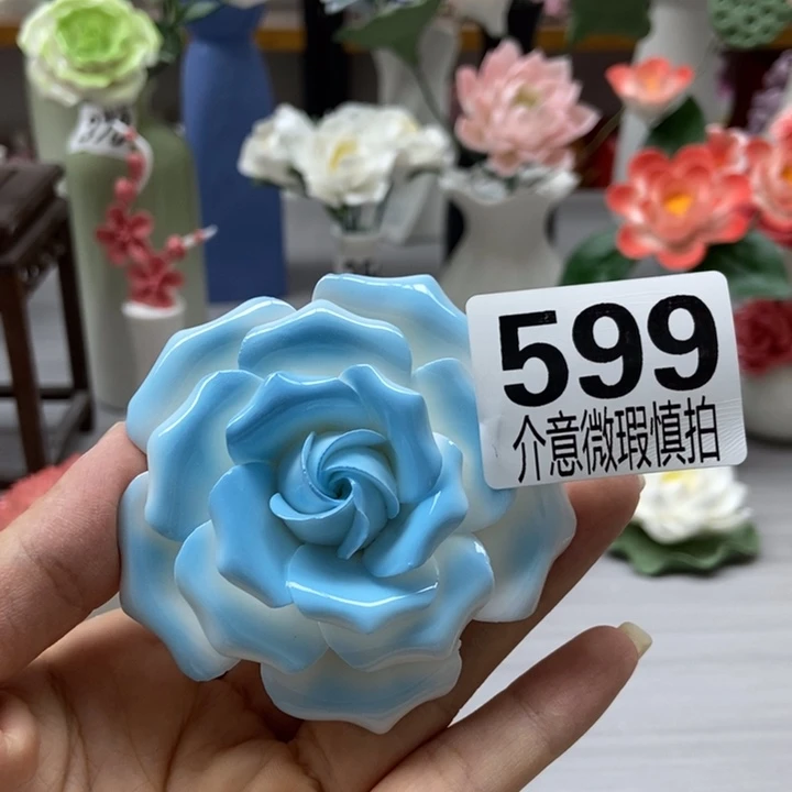 陶瓷手工制作陶瓷花