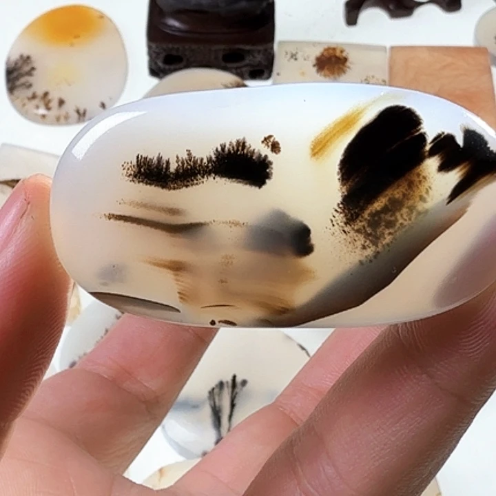 玛瑙/玉髓未镶嵌珠宝半成品