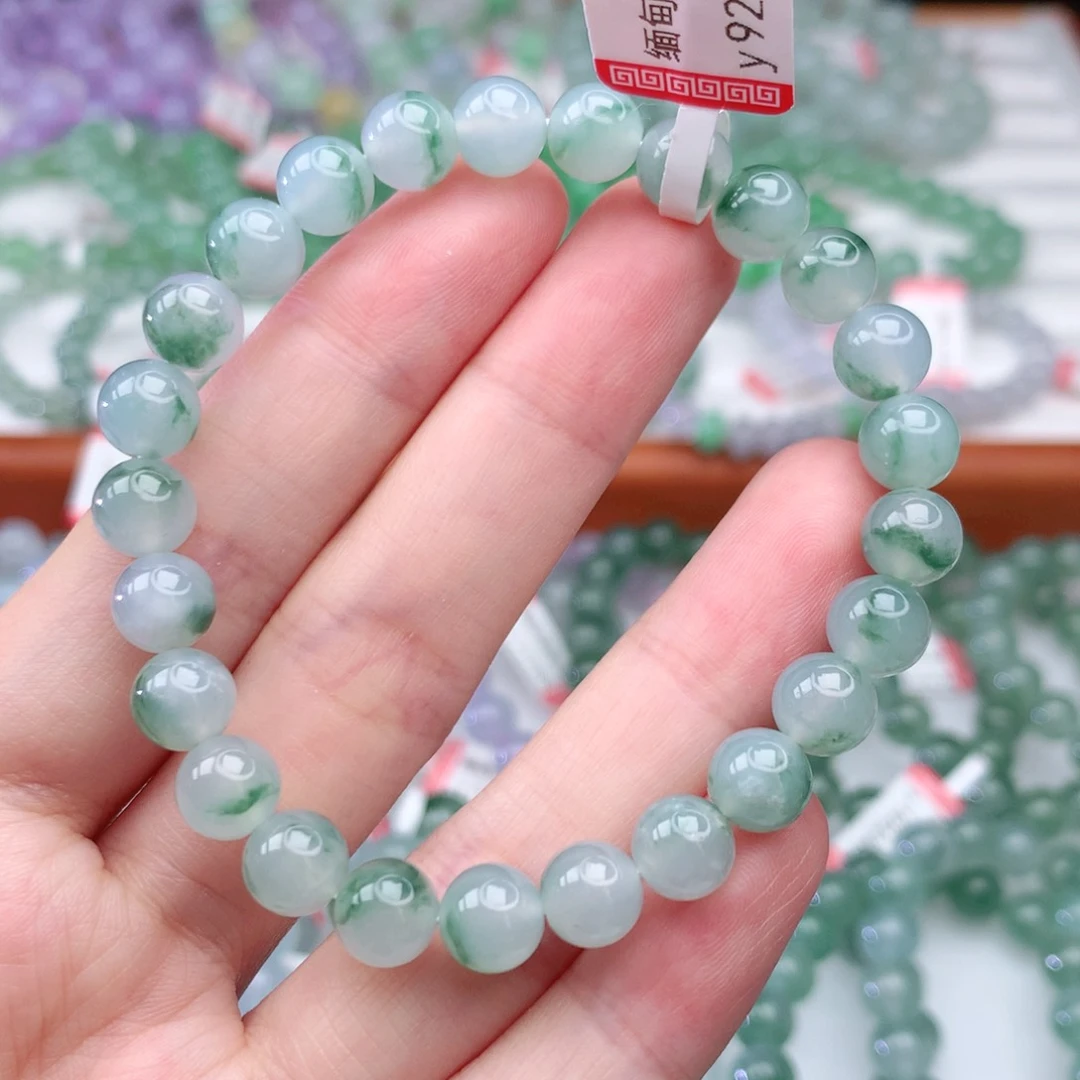 翡翠手链未镶嵌翡翠7.5mm