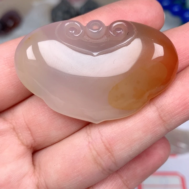 玛瑙/玉髓颈饰未镶嵌N****