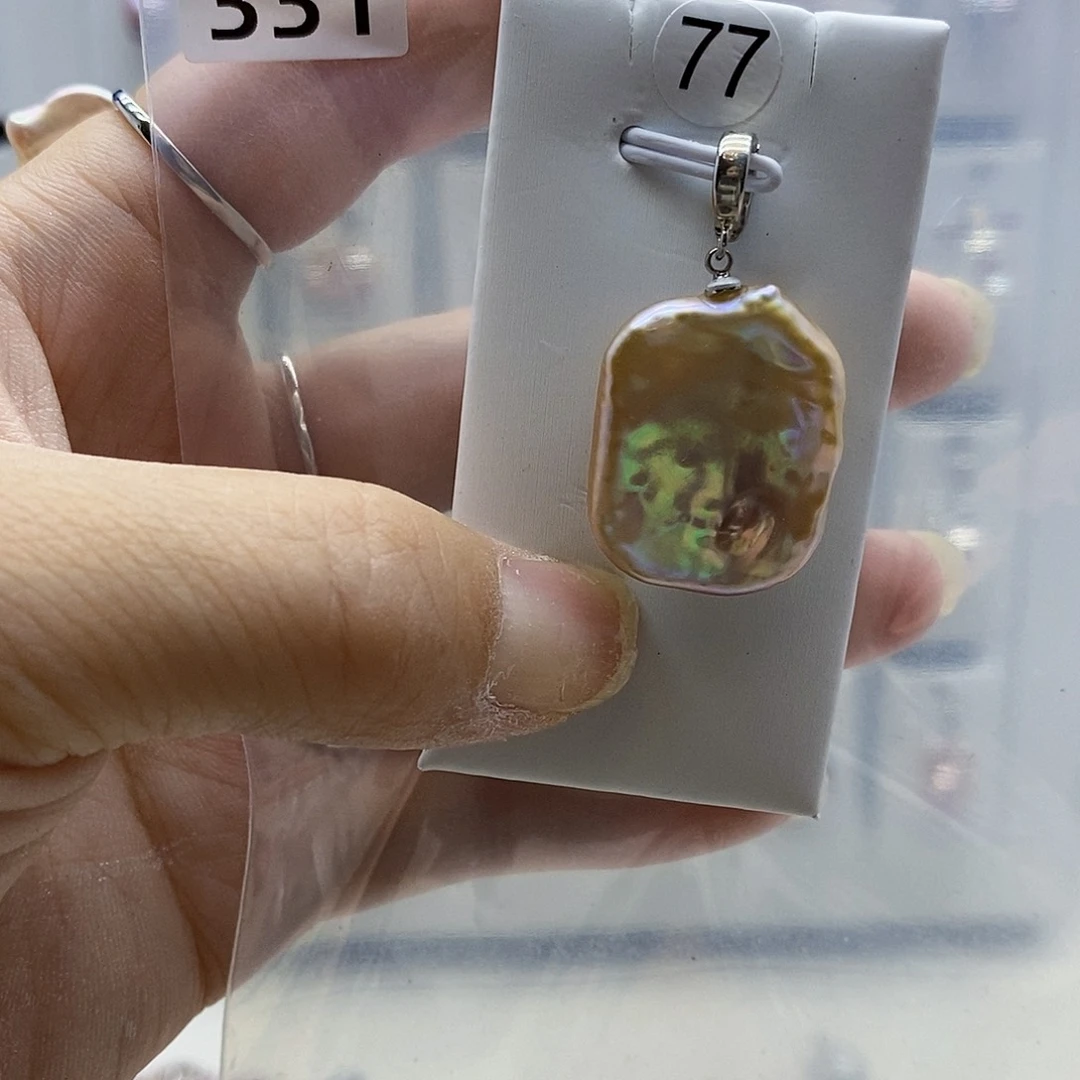颈饰合金淡水珍珠