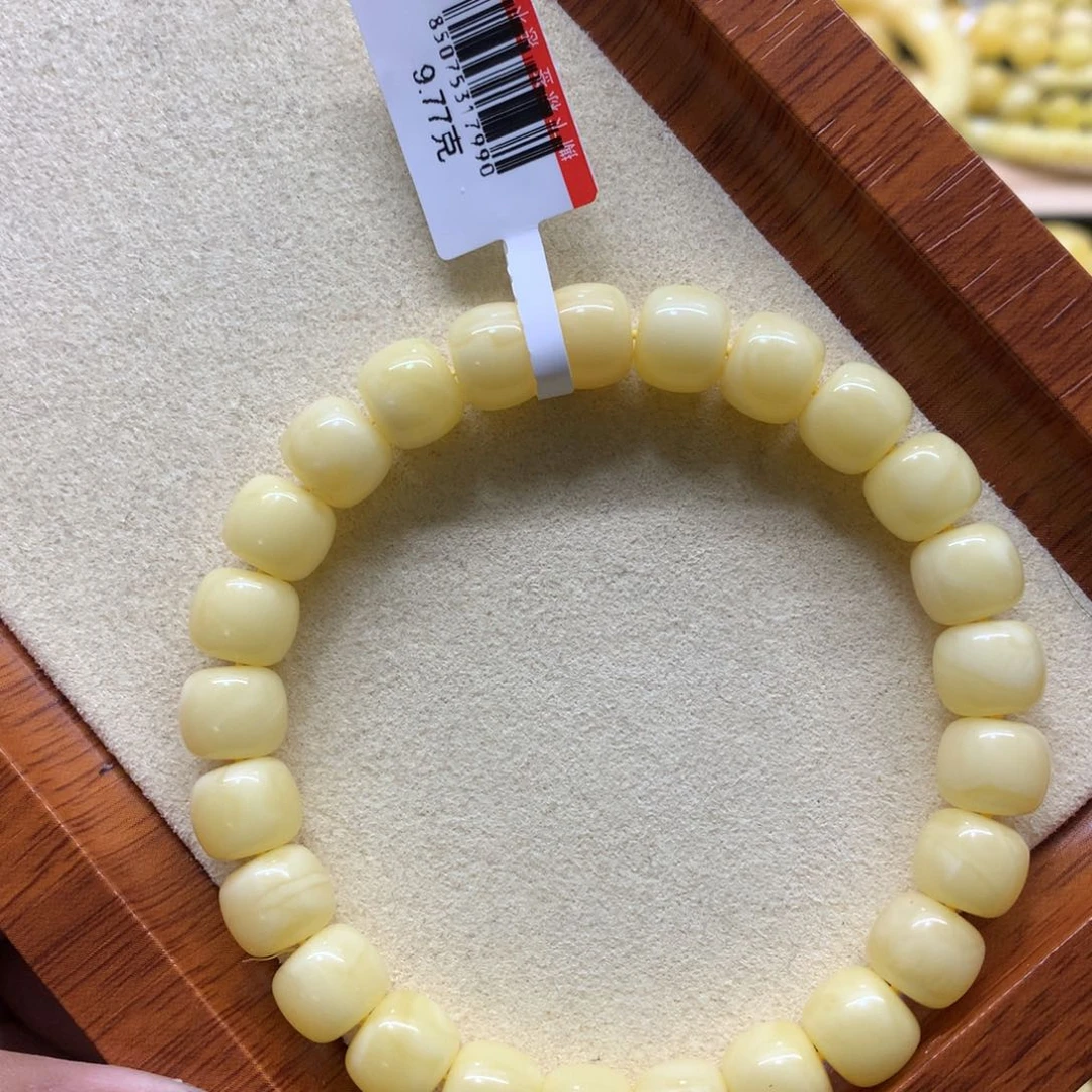 蜜蜡手链未镶嵌蜜蜡