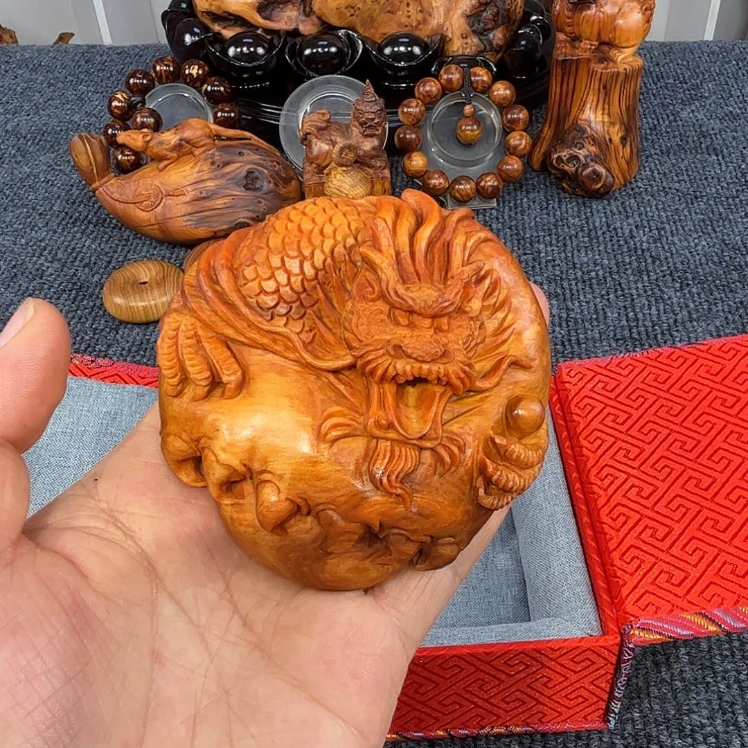 柏木爱****木花落老师龙摆件