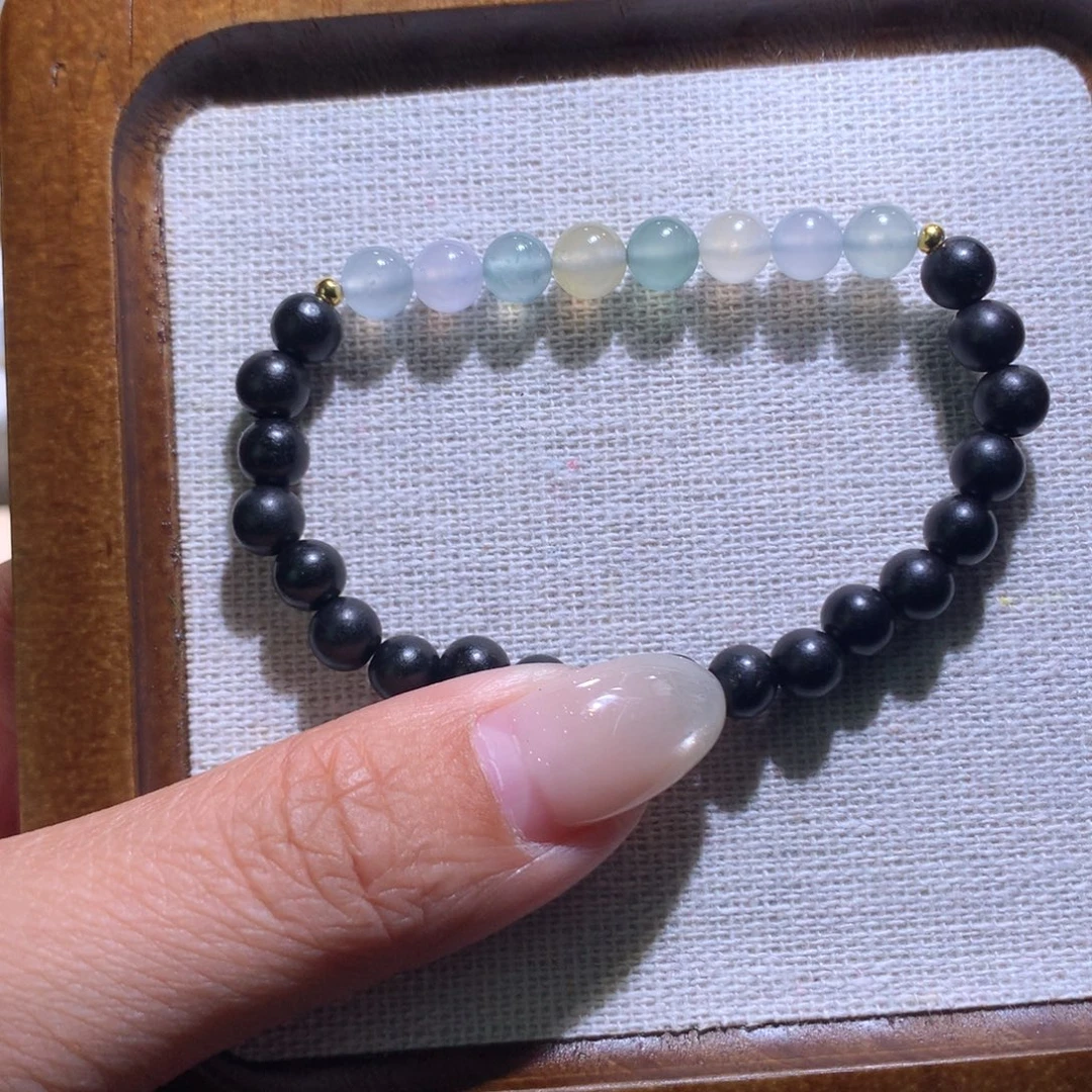 翡翠散珠特价冰透马卡龙卡6+