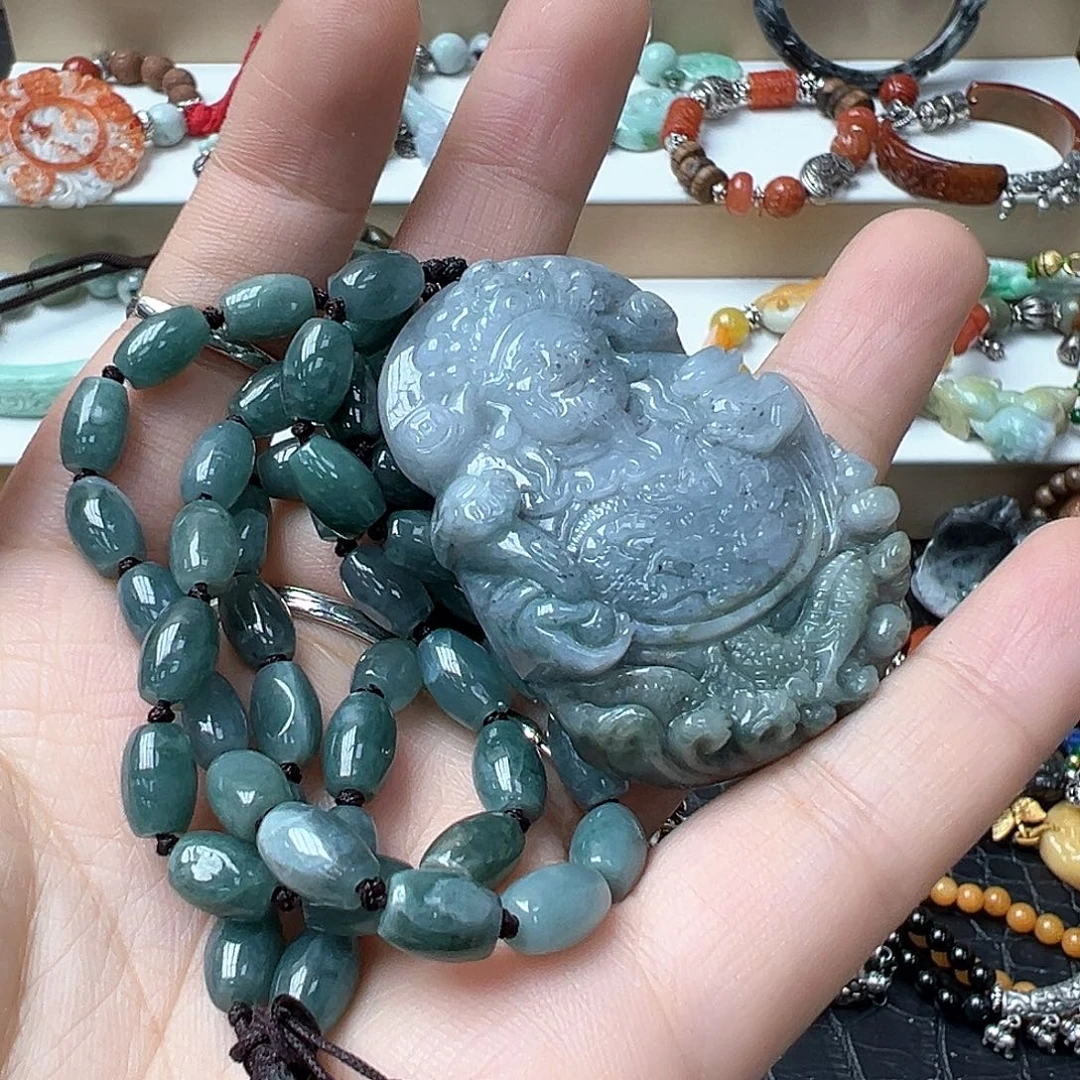 翡翠戒指未镶嵌三****咪