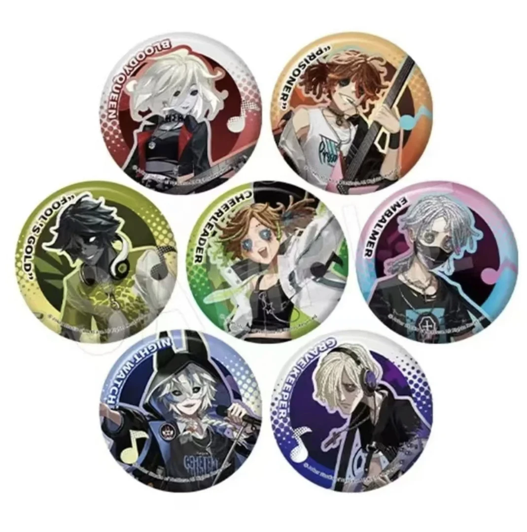 【日谷】第五人格 C104 星型Q版 圆形正比 吧唧 徽章 镭射票 立牌