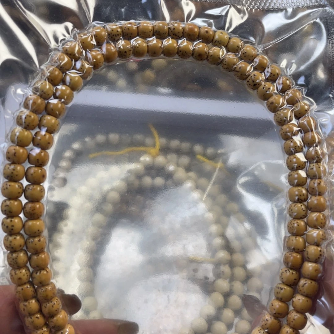 星月菩提吊坠原生态大留白黄金籽尺寸6