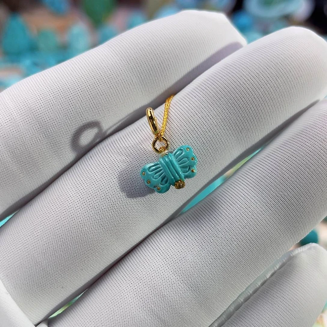 绿松石珠宝奇石未镶嵌