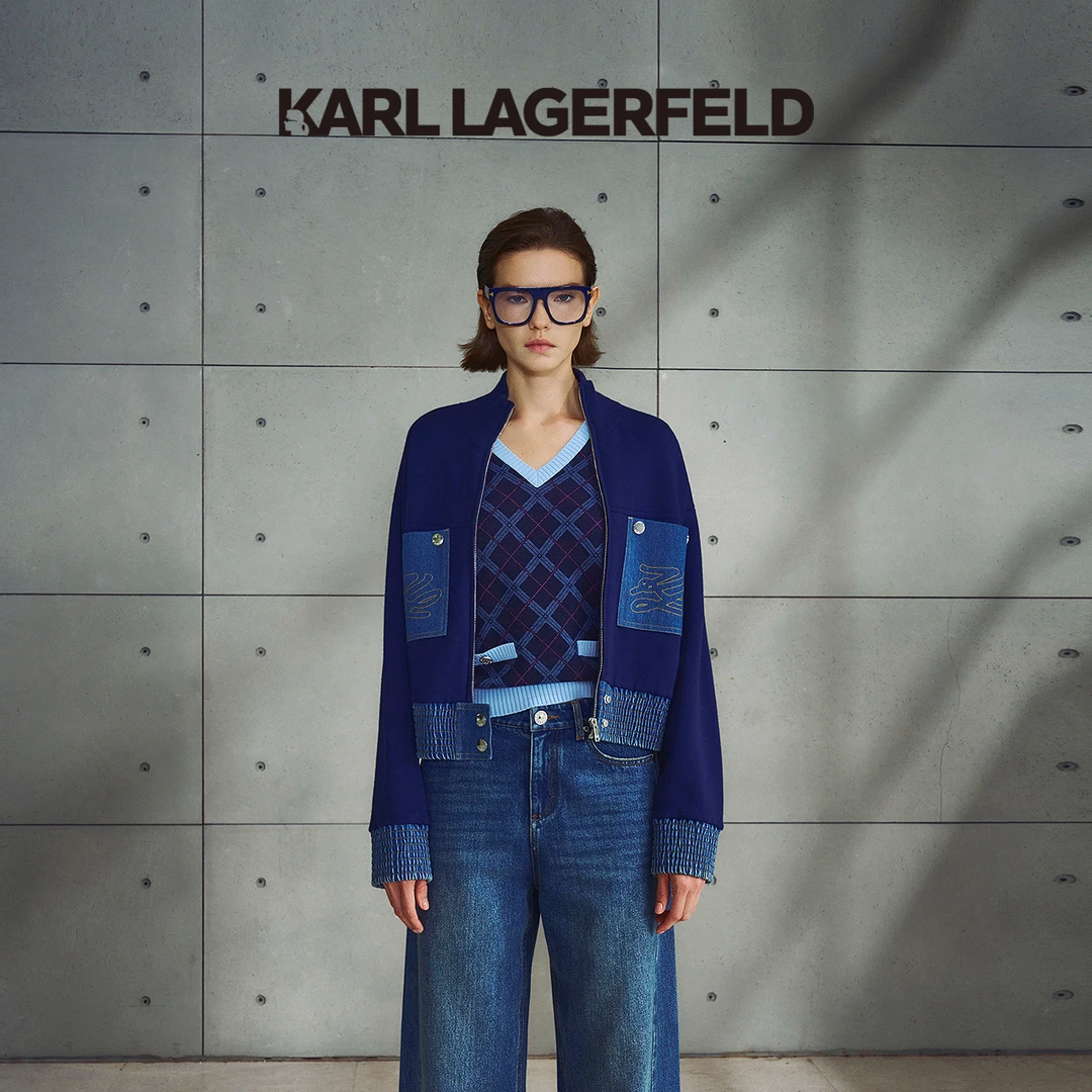 【李老板专属】KARLLAGERFELD25秋季新款短外套老佛爷M26L2246