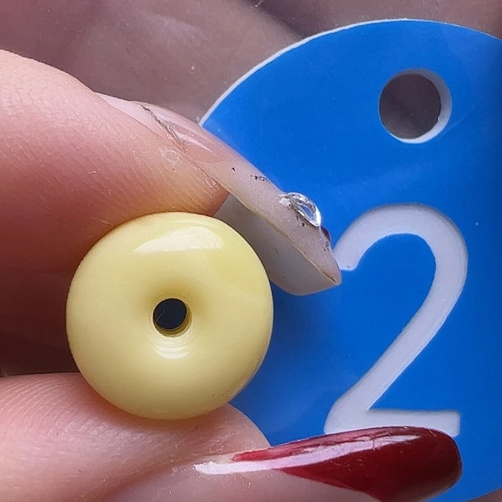 蜜蜡未镶嵌珠宝奇石微瑕11mm墩子