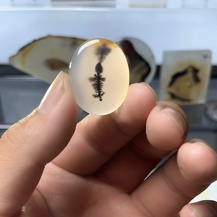 玛瑙/玉髓未镶嵌吊坠(不含链)