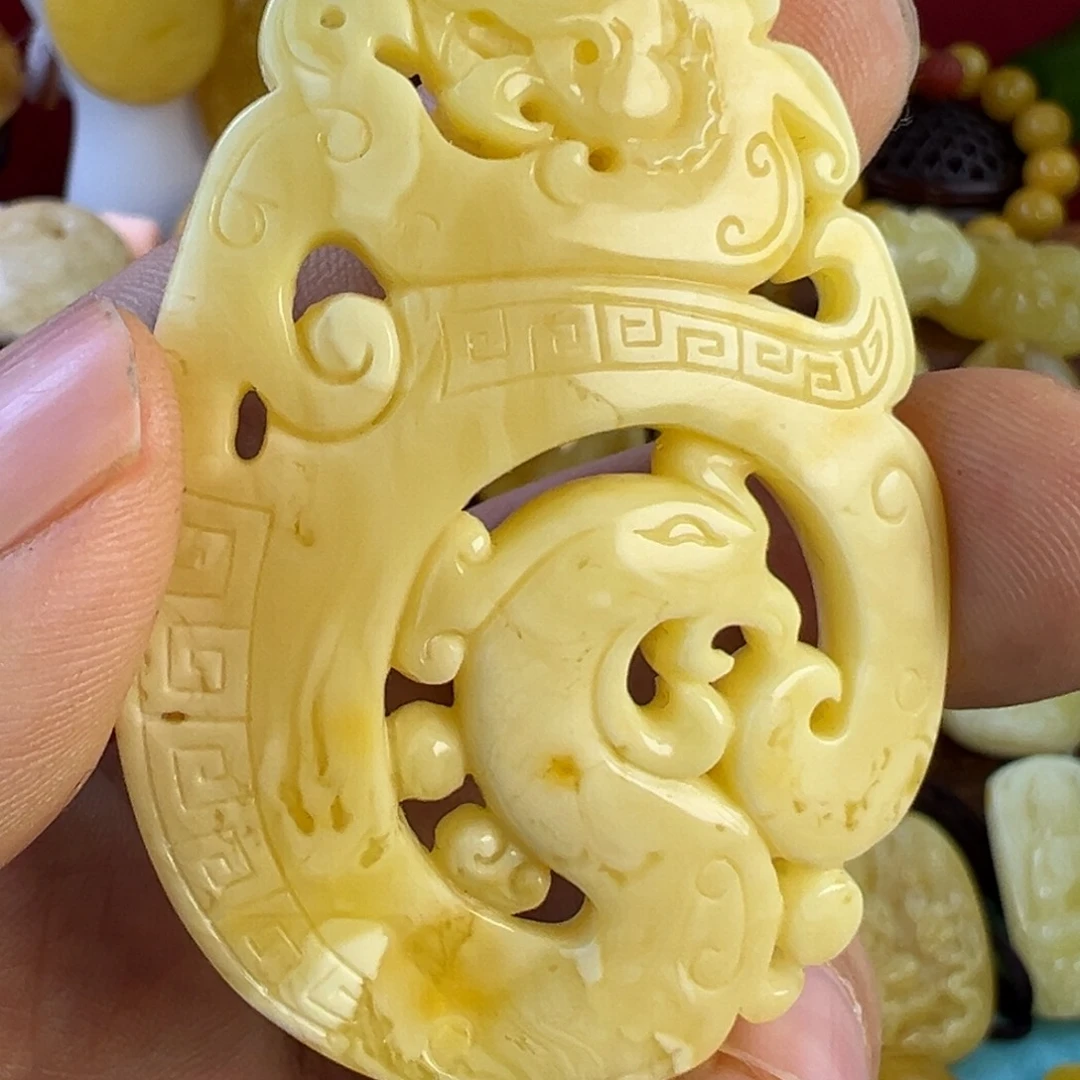 蜜蜡吊坠(不含链)未镶嵌S****e