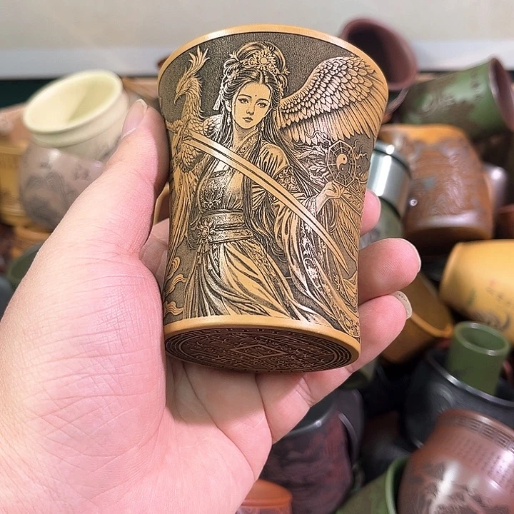 茶杯紫砂全手工紫砂主人杯