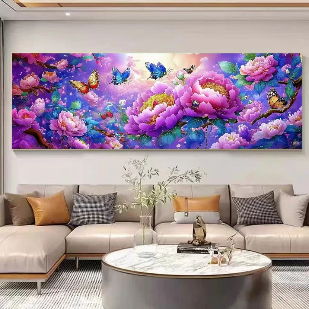 十字绣套件 紫玉凝香小格196*65原创版权 自留款 f2030