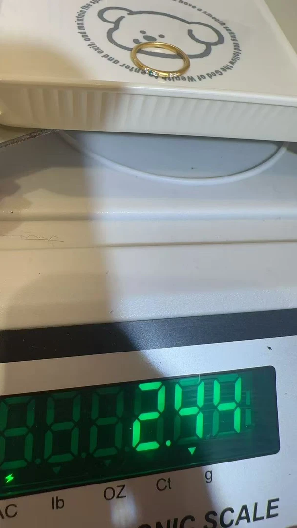 足金精品工艺戒指
