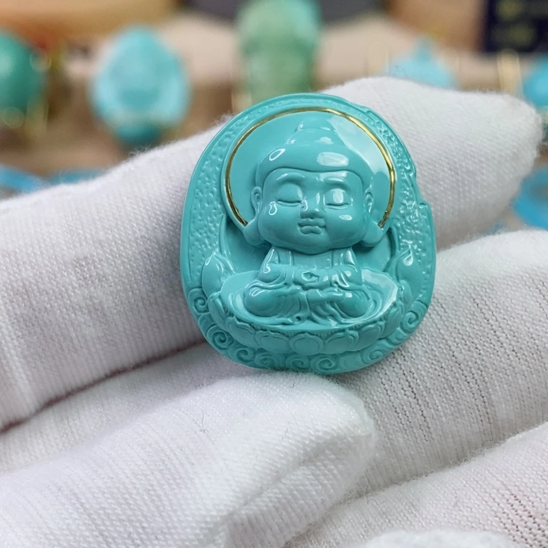 绿松石未镶嵌珠宝奇石