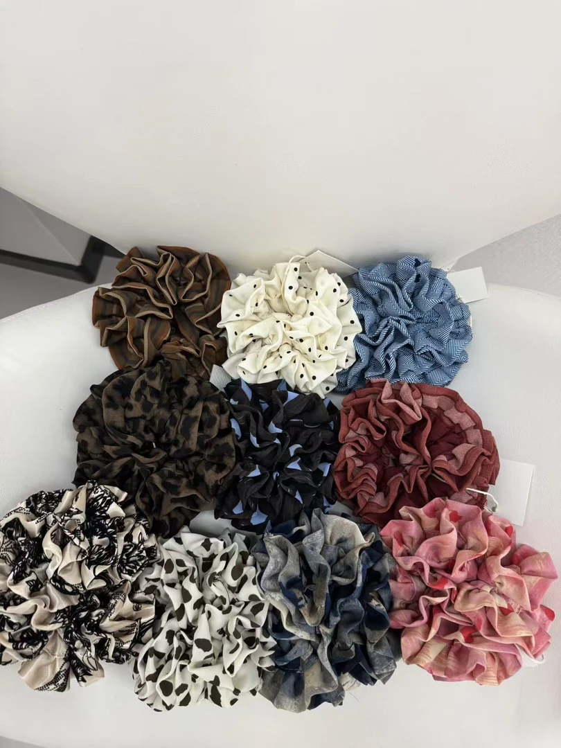 【椰子猫】爆款允芝高定手作绣球发圈小众重工气质ins合集可爱