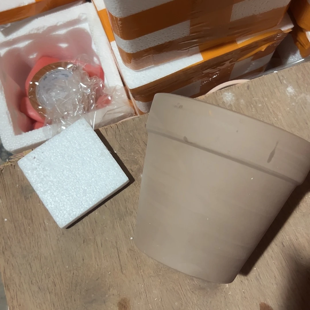 灰陶17口16高2个【微瑕】