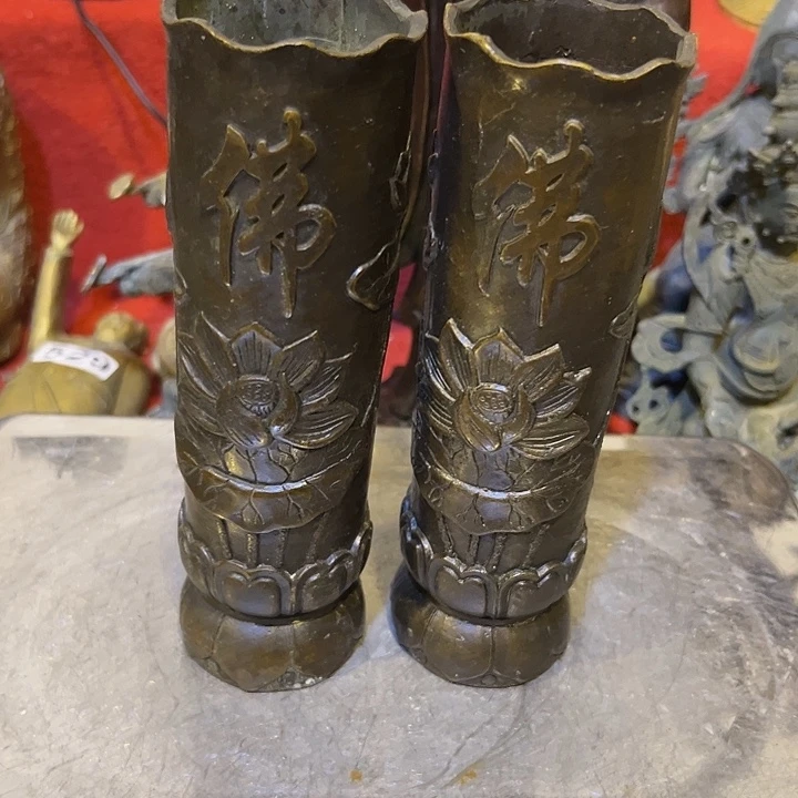 文***下黄铜摆件,文房工艺品摆件