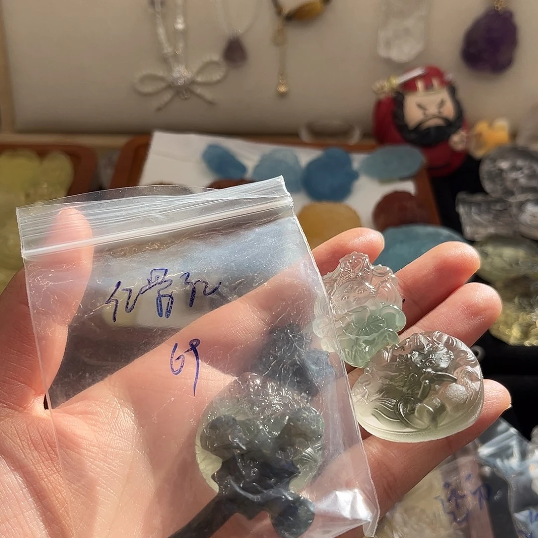 颈饰银S925镶嵌水晶紅*龍补差23