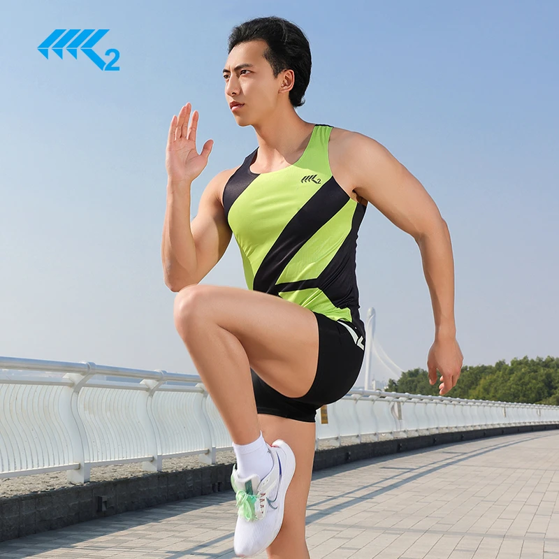 K2跑马拉松运动背心专业跑步竞速上衣速干透气无袖训练健身服141