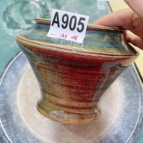 红陶景德镇陶瓷花盆手工