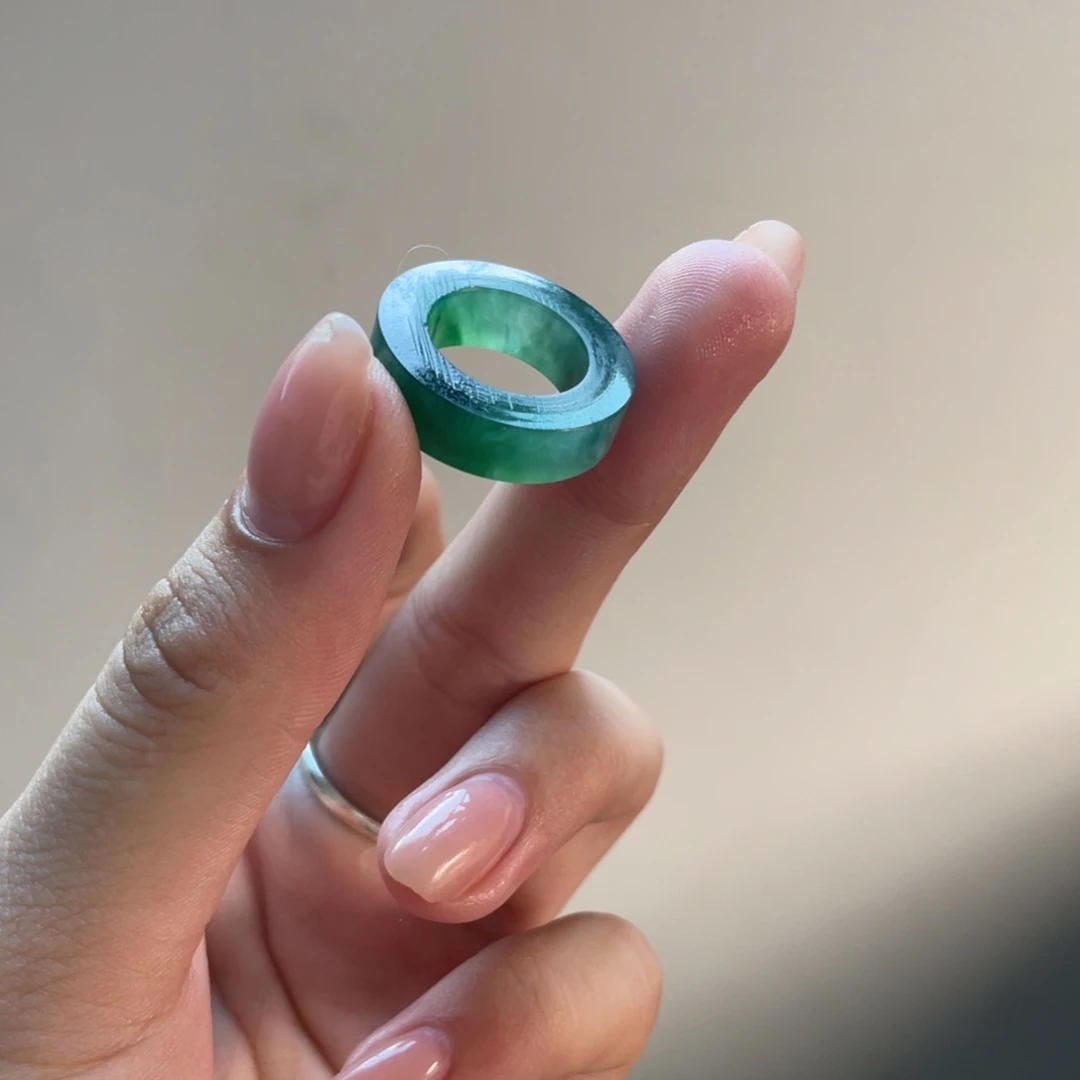 未镶嵌定制翡翠绿