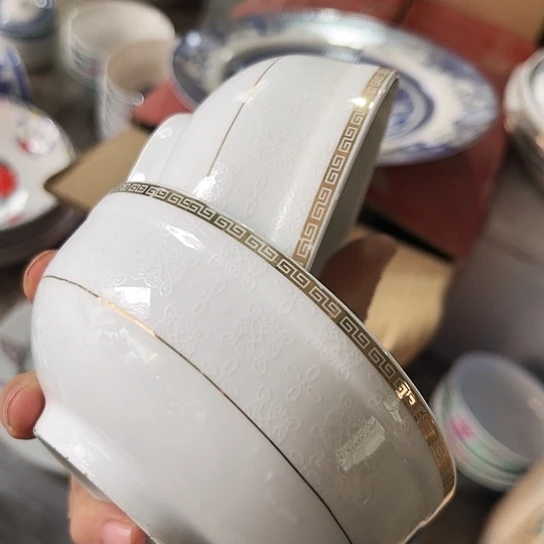 盘4.5寸碗两个陶瓷陶瓷