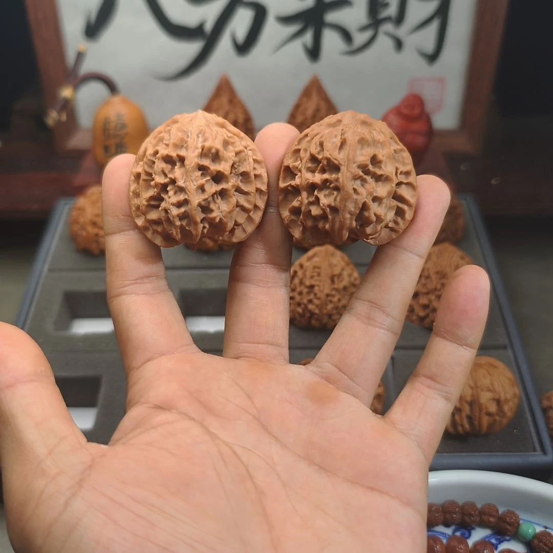 文玩核桃吊坠44复刻级苹果园