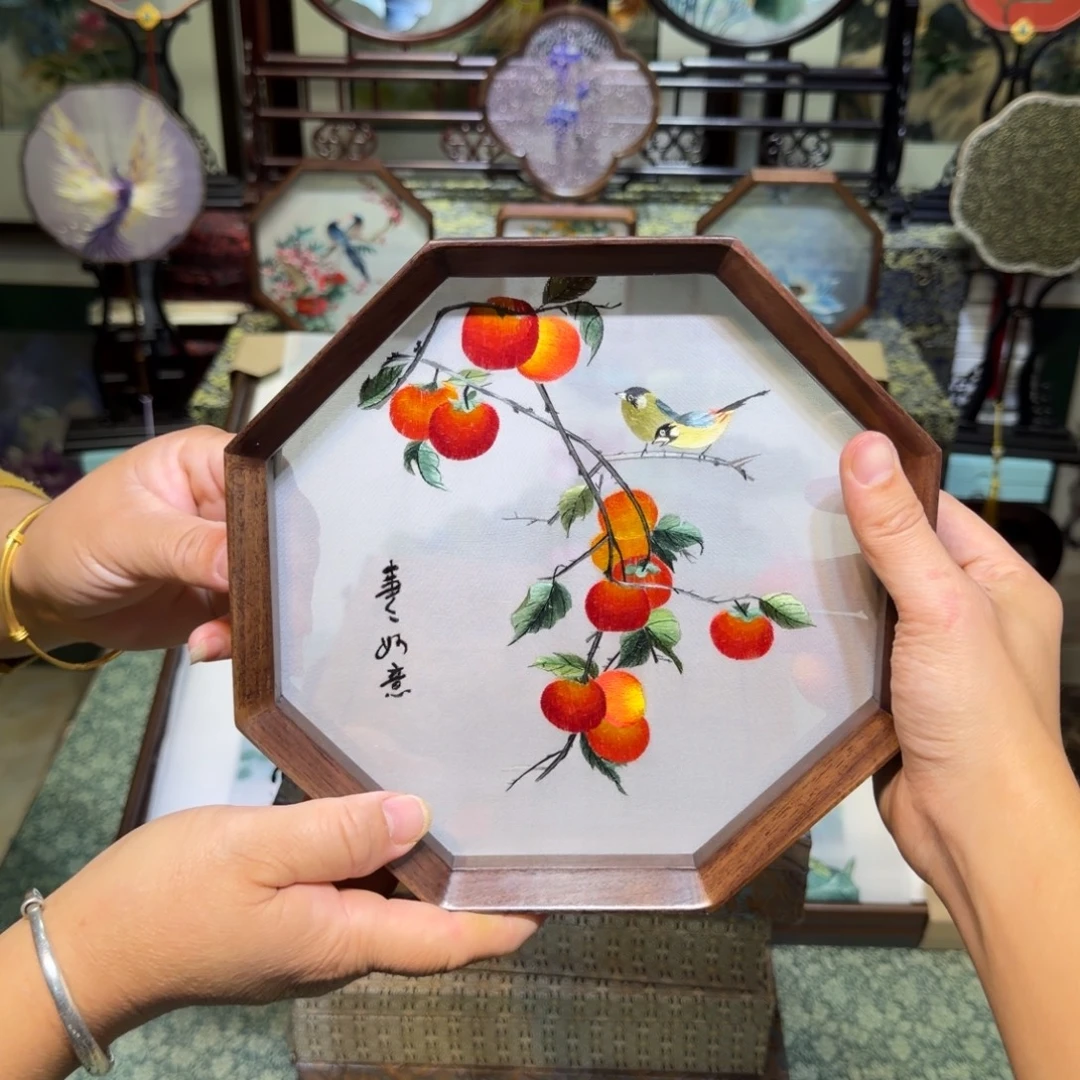 刺绣手工苏绣工艺制作技艺精湛