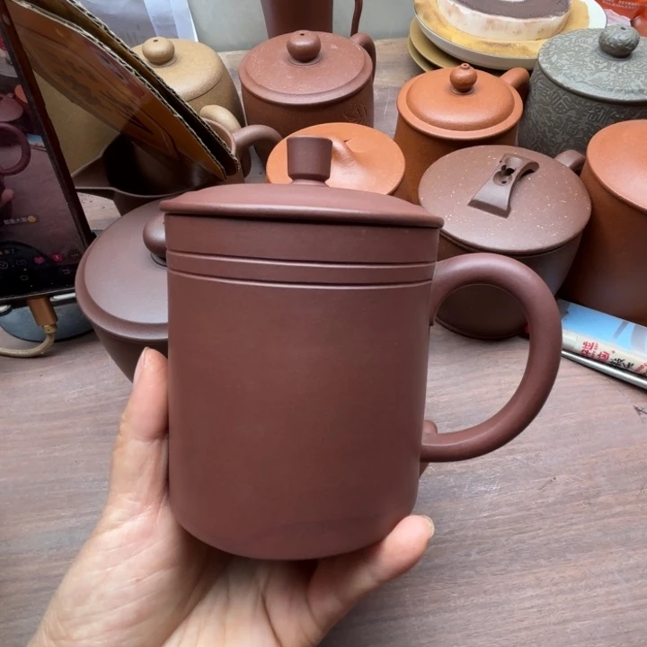 紫砂茶壶郭*森紫砂盖呗，微瑕不退不换
