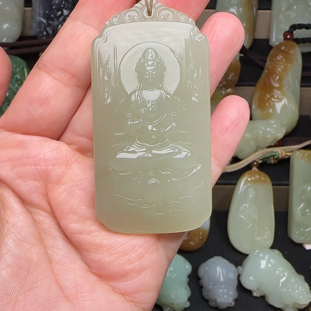 颈饰未镶嵌和田玉