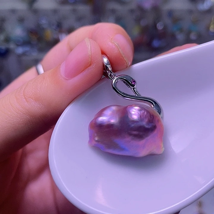 颈饰合金淡水珍珠03