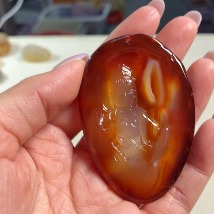 玛瑙/玉髓未镶嵌吊坠(不含链)