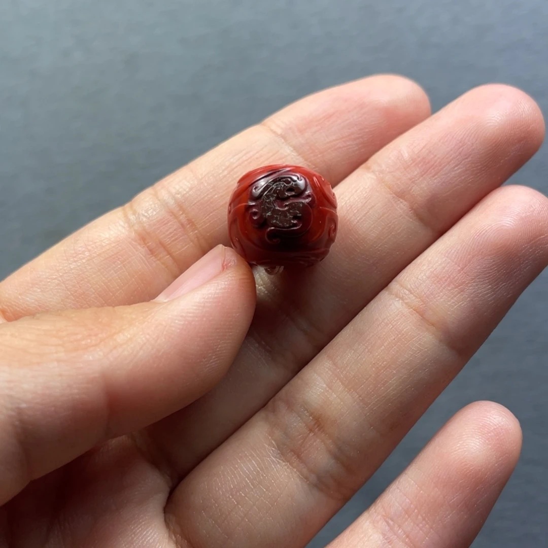 南红玛瑙配饰未镶嵌13mm