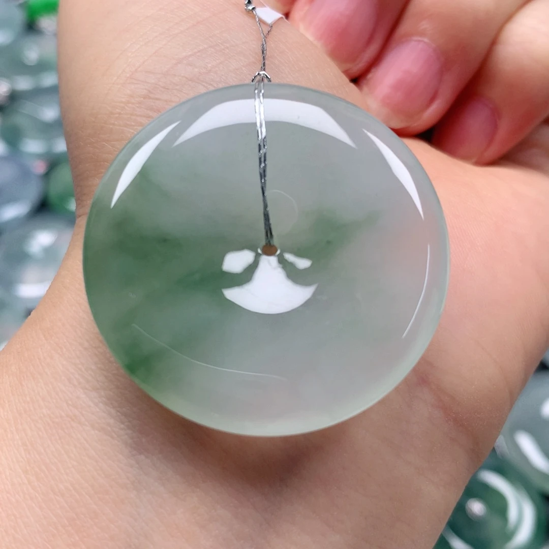 翡翠未镶嵌颈饰天然翡翠