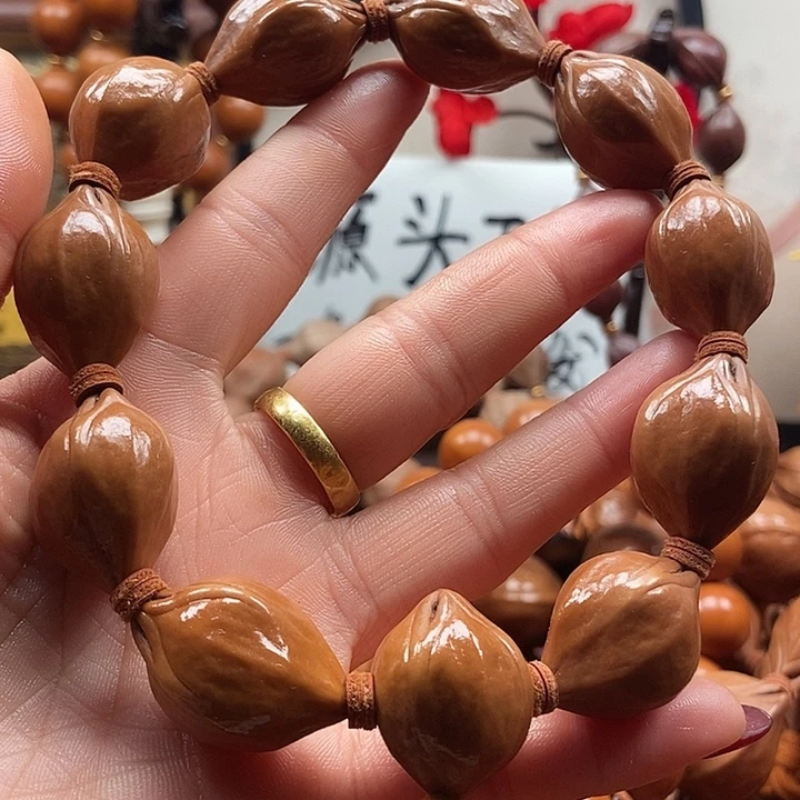 橄榄核手串/手链蜜桃1.9四铁