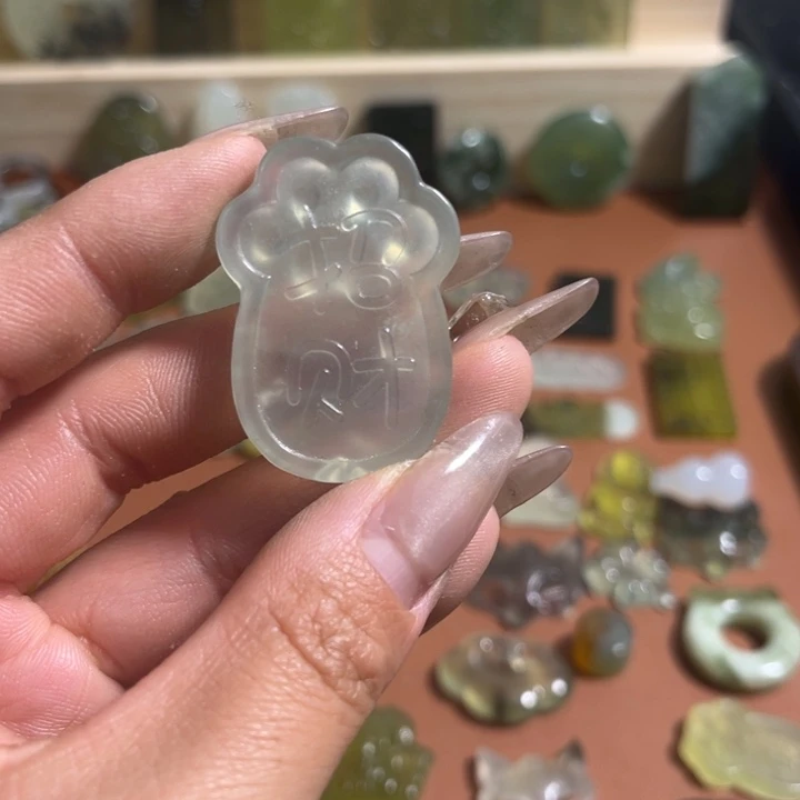 蛇纹石玉合金颈饰