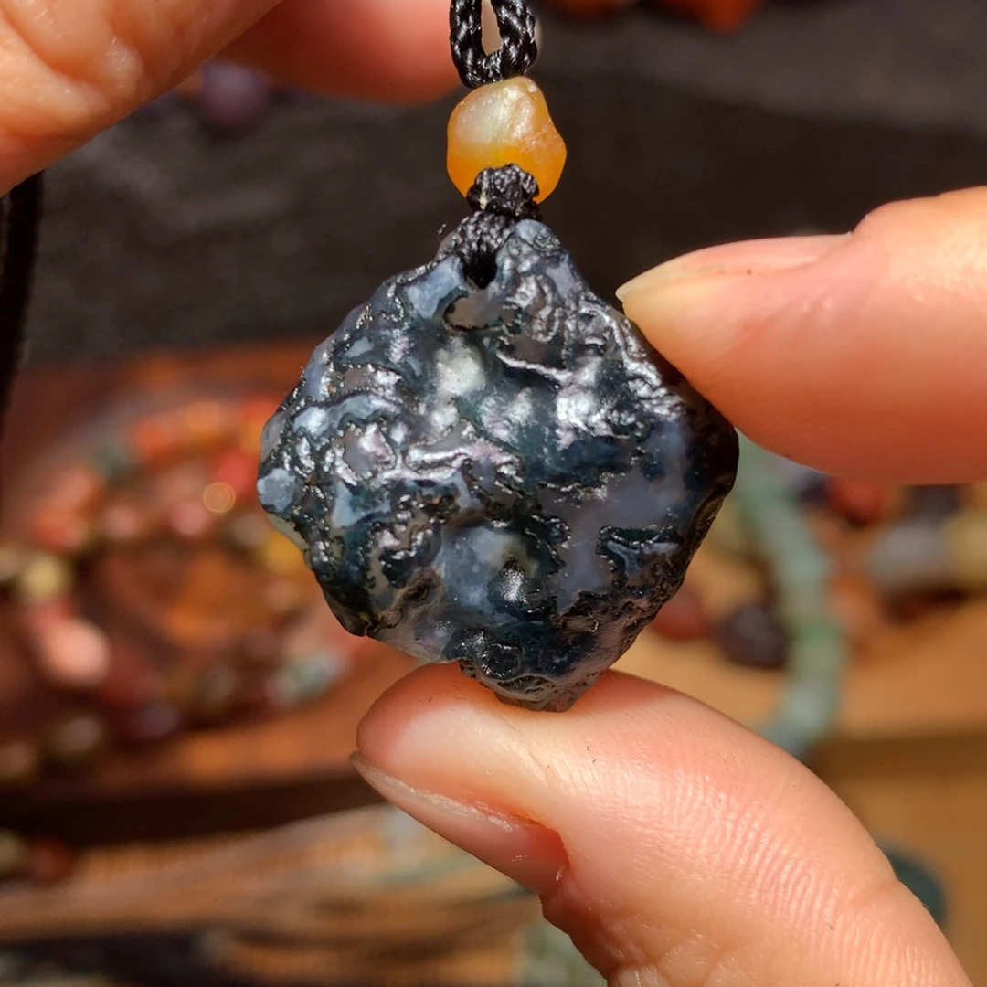 未镶嵌玛瑙/玉髓珠宝半成品