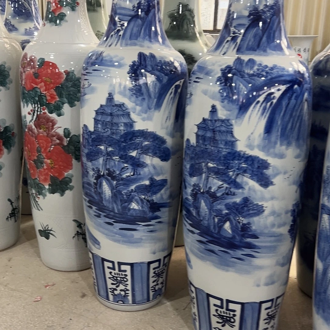 梦***阳景德镇陶瓷大花瓶