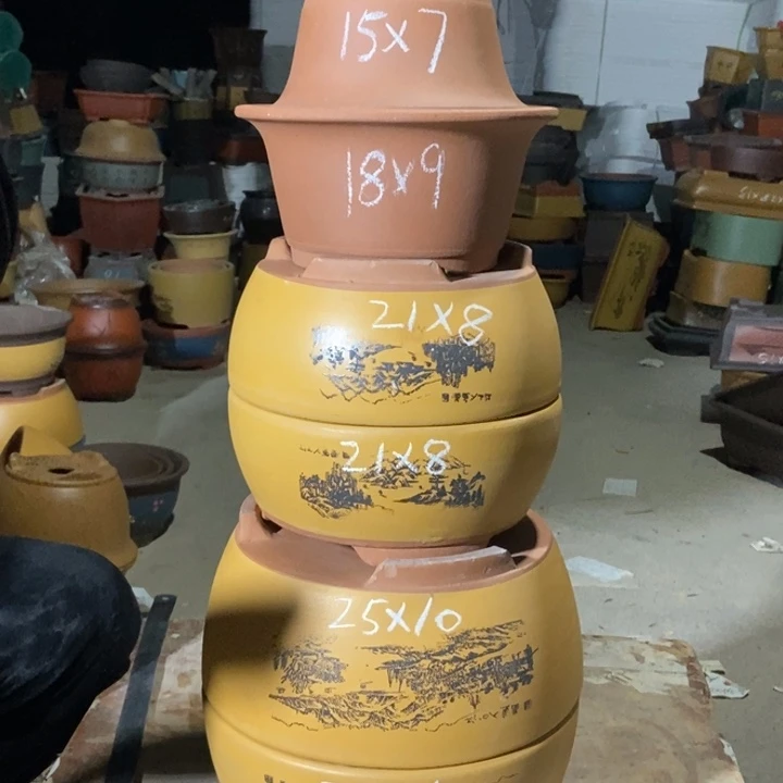 紫砂花盆紫砂紫砂