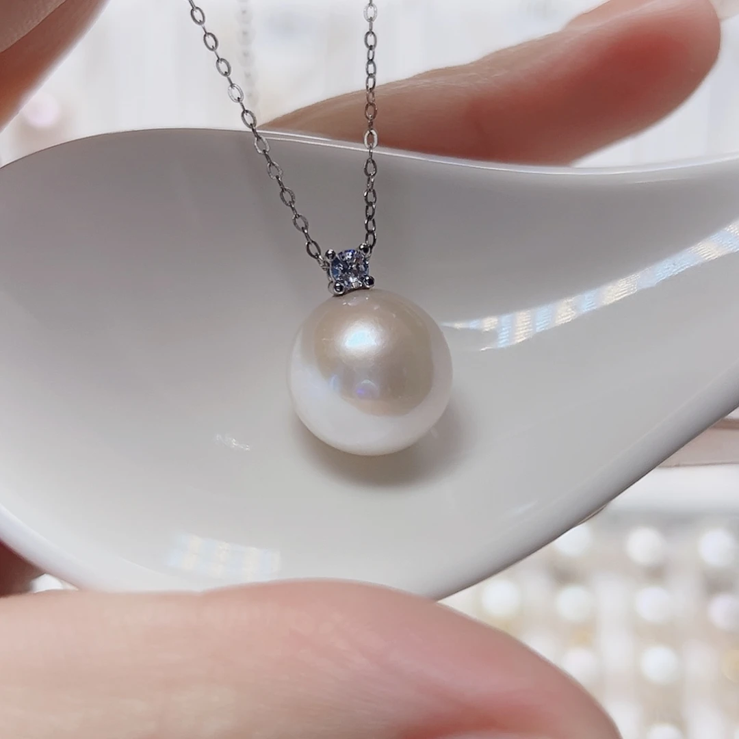 淡水珍珠未镶嵌吊坠(赠链)