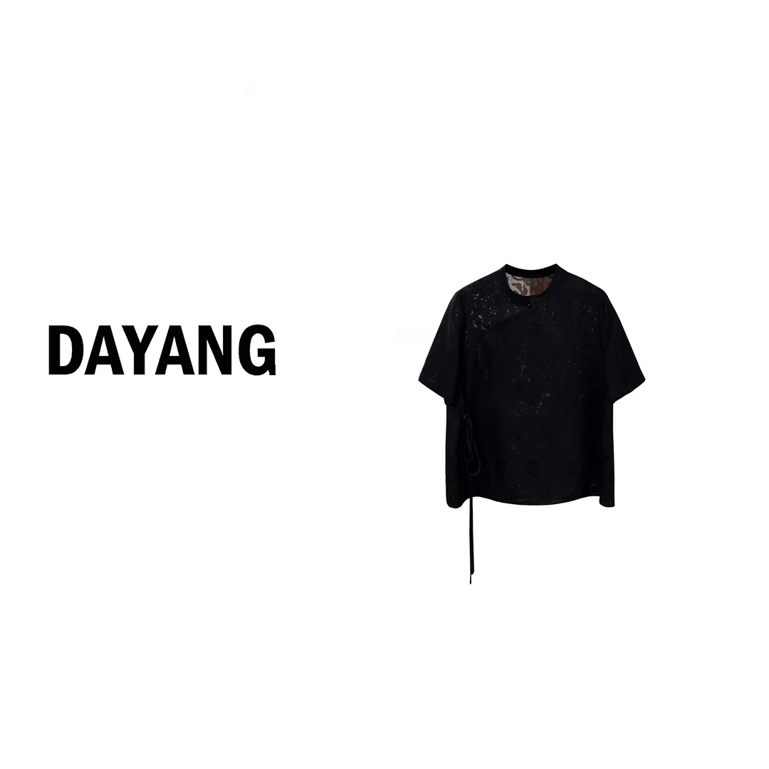 【DAYANG】内在美 递进层次高级美斜襟中式上衣