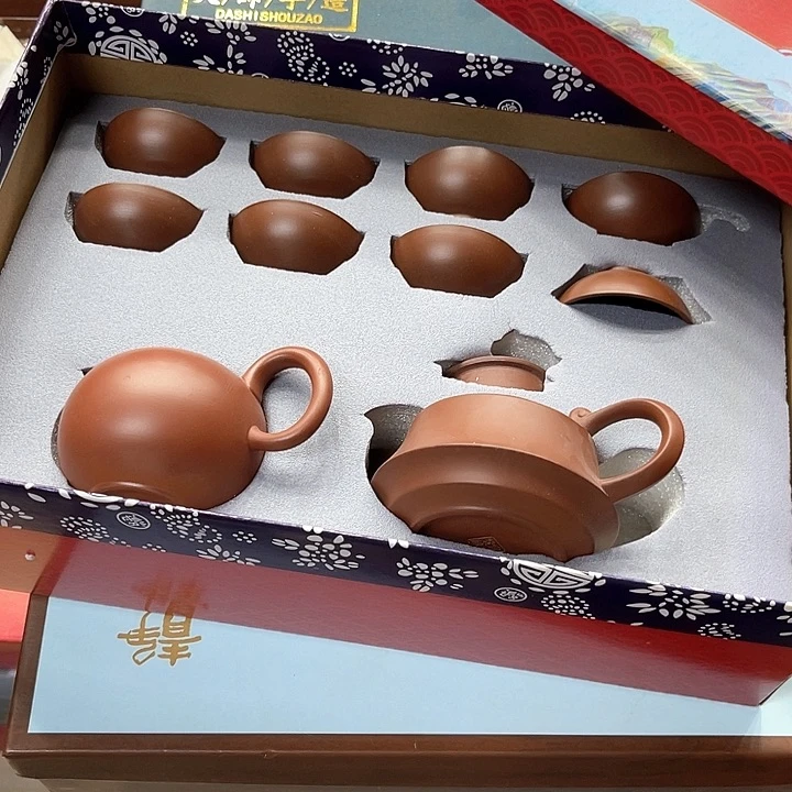 孤品茶具套装等。