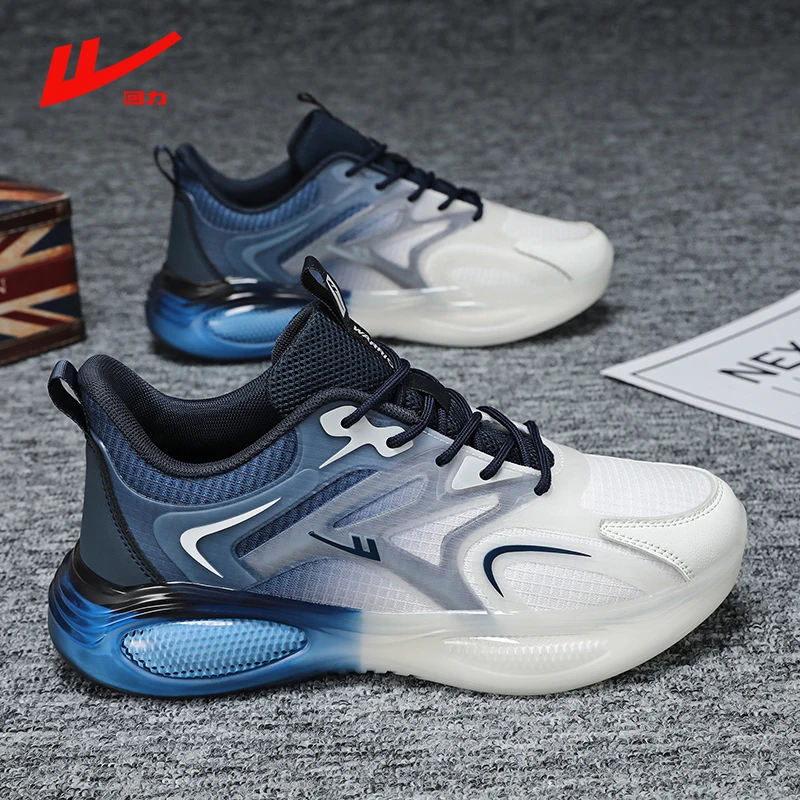 回力男鞋2025春季新款男士运动休闲百搭潮流青少年网面低帮老爹鞋